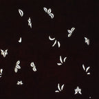 Antique Japanese Katagami Paper Kimono Stencil Katazome Leaf Pattern C877