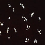 Antique Japanese Katagami Paper Kimono Stencil Katazome Leaf Pattern C877