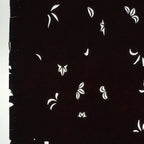 Antique Japanese Katagami Paper Kimono Stencil Katazome Leaf Pattern C877