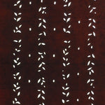 Antique Japanese Katagami Paper Kimono Stencil Katazome Leaf Pattern C880