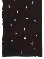 Antique Japanese Katagami Paper Kimono Stencil Katazome Momiji Leaf Pattern C849