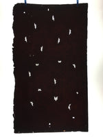 Antique Japanese Katagami Paper Kimono Stencil Katazome Momiji Leaf Pattern C849