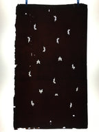 Antique Japanese Katagami Paper Kimono Stencil Katazome Momiji Leaf Pattern C850