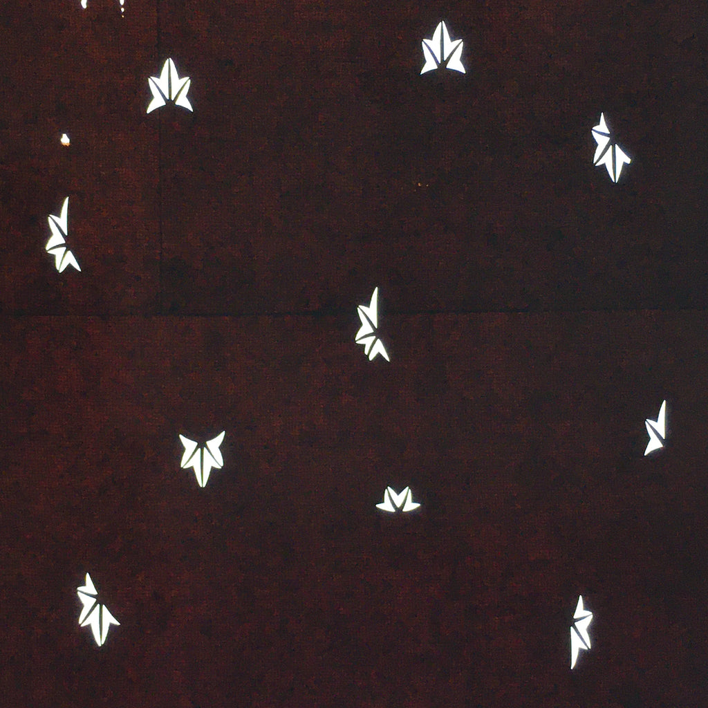 Antique Japanese Katagami Paper Kimono Stencil Katazome Momiji Leaf Pattern C850
