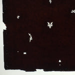 Antique Japanese Katagami Paper Kimono Stencil Katazome Momiji Leaf Pattern C876