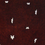Antique Japanese Katagami Paper Kimono Stencil Katazome Momiji Leaf Pattern C876