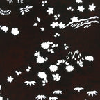 Antique Japanese Katagami Paper Kimono Stencil Katazome Plants Flowers C839