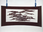 Antique Japanese Katagami Paper Kimono Stencil Katazome Quaint Village A631