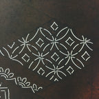 Antique Japanese Katagami Paper Kimono Stencil Katazome Traditional Pattern C694
