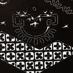 Antique Japanese Katagami Paper Kimono Stencil Katazome Traditional Pattern C694
