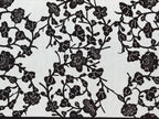 Antique Japanese Katagami Paper Kimono Stencil Katazome Ume Plum Blossom A619