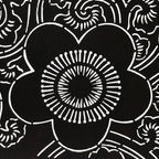 Antique Japanese Katagami Paper Kimono Stencil Katazome Ume Plum Blossom A620