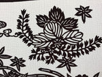 Antique Japanese Katagami Paper Kimono Stencil Paulownia Cherry Blossoms A628