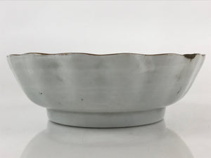 Antique Japanese Koimari Ware Porcelain Bowl Blue Sometsuke Landscape PY164