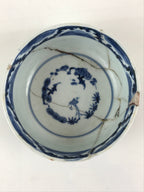 Antique Japanese Koimari Ware Porcelain Bowl Fuki Choshun Vessel Sometsuke PY197