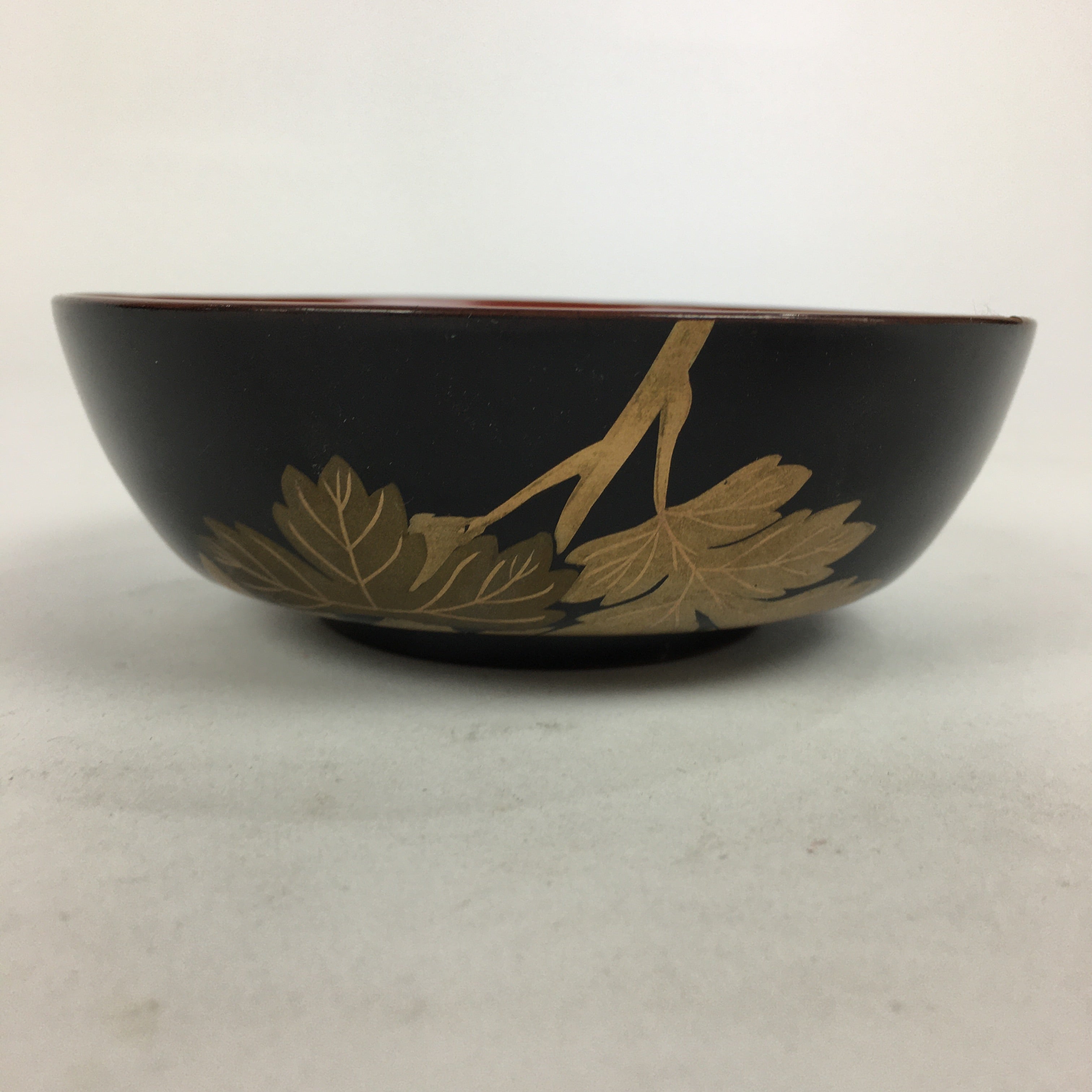Antique Japanese Lacquerware Bowl Maki-e Gold Owan Small Bowl Kobachi UR656