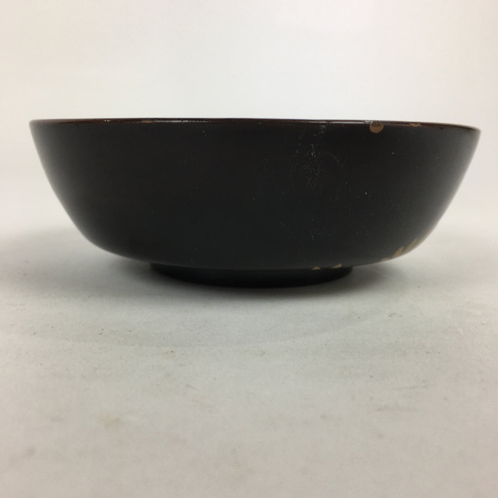 Antique Japanese Lacquerware Bowl Maki-e Gold Owan Small Bowl Kobachi UR656