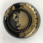 Antique Japanese Lacquerware Bowl Maki-e Gold Owan Small Bowl Kobachi UR656