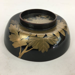 Antique Japanese Lacquerware Bowl Maki-e Gold Owan Small Bowl Kobachi UR656