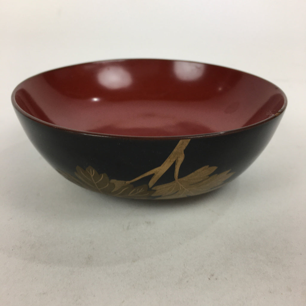 Antique Japanese Lacquerware Bowl Maki-e Gold Owan Small Bowl Kobachi UR656