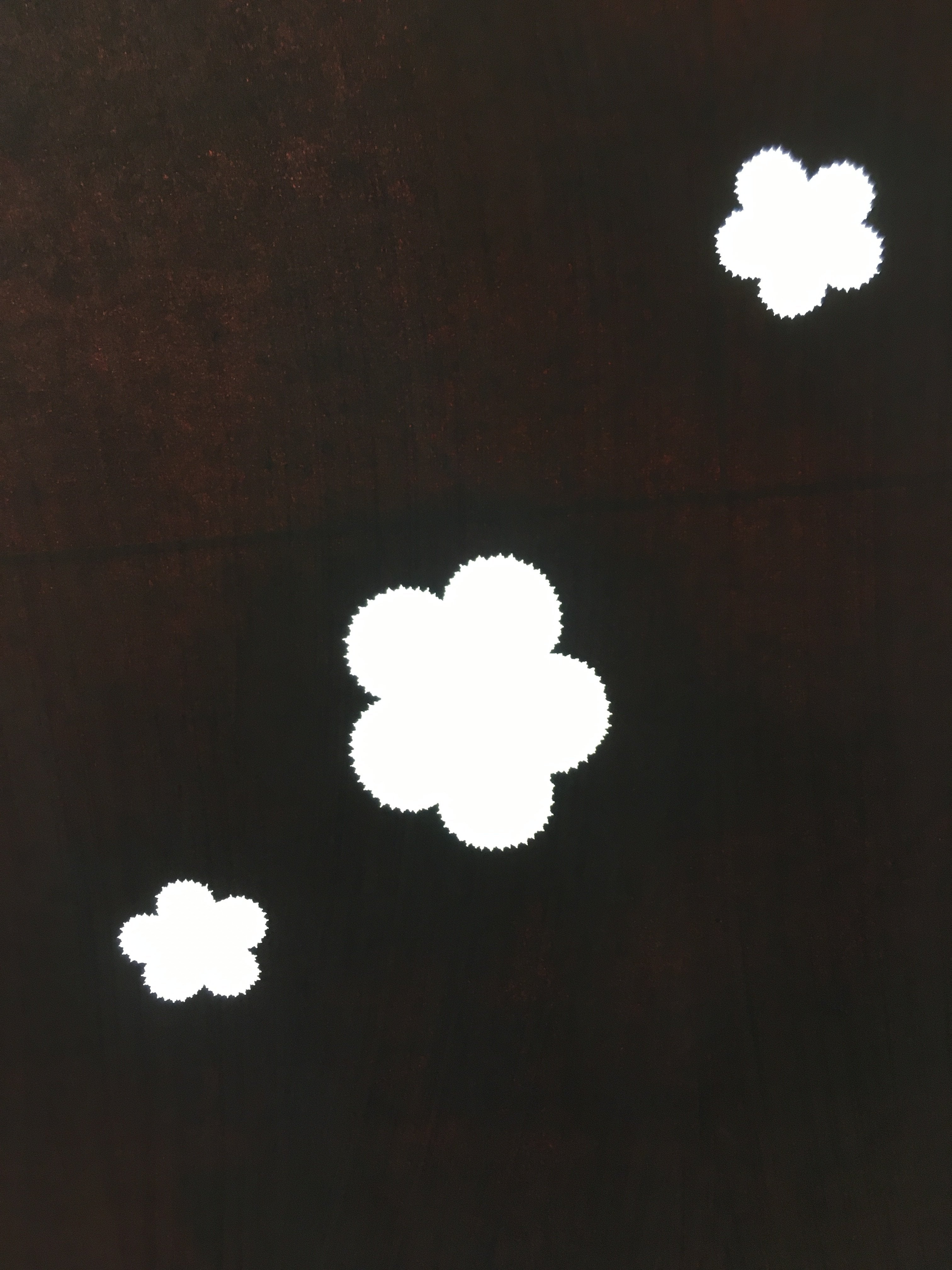 Antique Japanese Meiji Era Katagami Kimono Stencil Katazome Sakura Flower C253