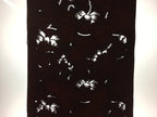 Antique Japanese Meiji Era Katagami Kimono Stencil Pattern Flowers Petal C258