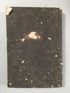 Antique Japanese Military Textbook Emperor Order Duty Battle Army Book JK144