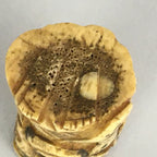 Antique Japanese Netsuke Hand Carved Devil Demon Meiji Era C1900 JK194