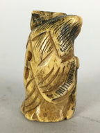 Antique Japanese Netsuke Hand Carved Devil Demon Meiji Era C1900 JK194