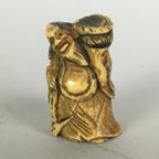 Antique Japanese Netsuke Hand Carved Devil Demon Meiji Era C1900 JK194
