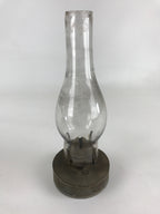 Antique Japanese Oil Lantern Iron Frame Glass Lamp Door Lighting Equipment LT61