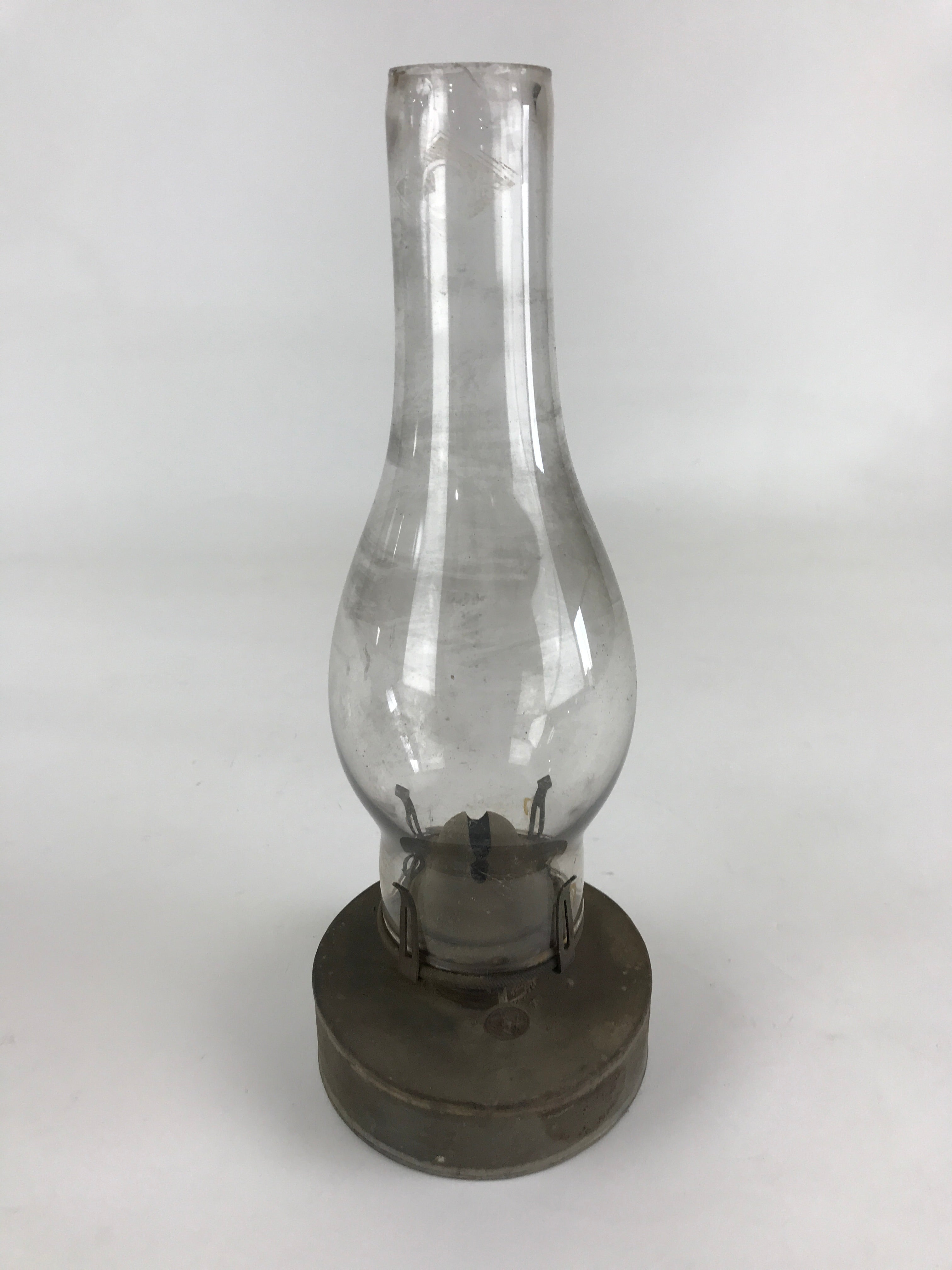 Antique Japanese Oil Lantern Iron Frame Glass Lamp Door Lighting Equipment LT61