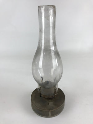 Antique Japanese Oil Lantern Iron Frame Glass Lamp Door Lighting Equipment LT61