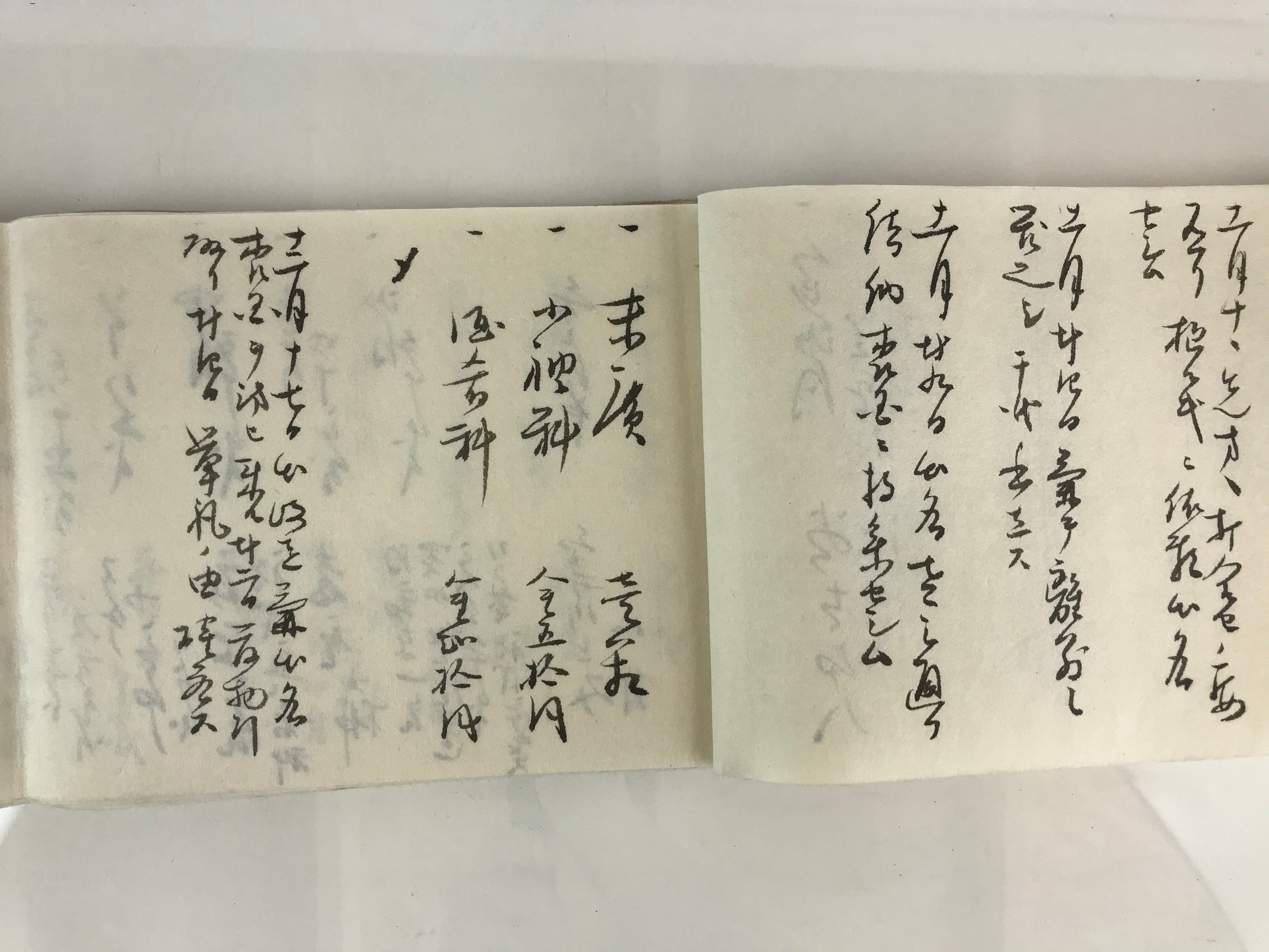 Antique Japanese Wedding Record Book Vtg Taisho 3 C1914 Long Paper P319