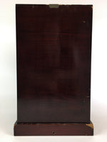 Antique Japanese Wooden Bento Storage Box Inside 25.5x24x43cm WB955