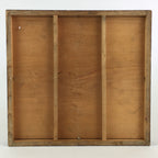 Antique Japanese Wooden Bento Storage Box Inside 25.5x24x43cm WB955