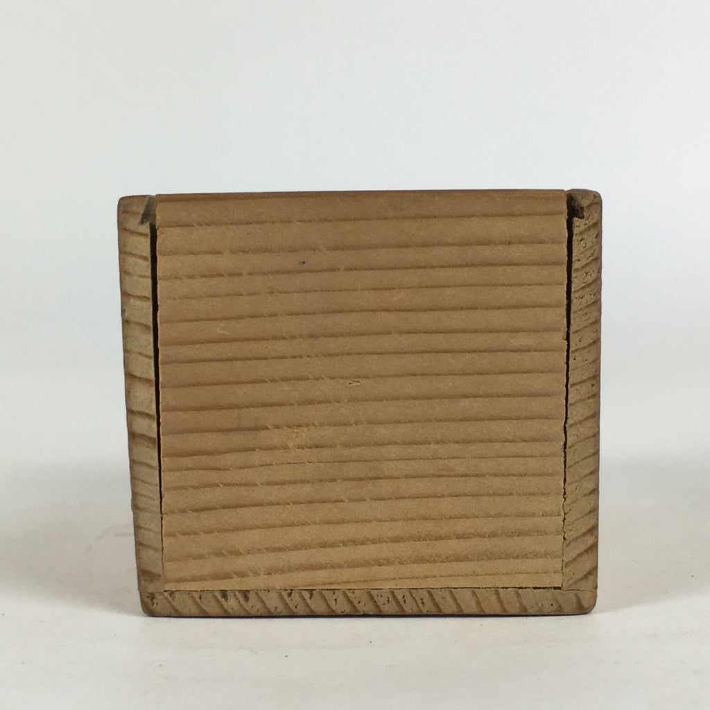 Antique Japanese Wooden Cased Playing Cards Hanafuda Game Flower JK296