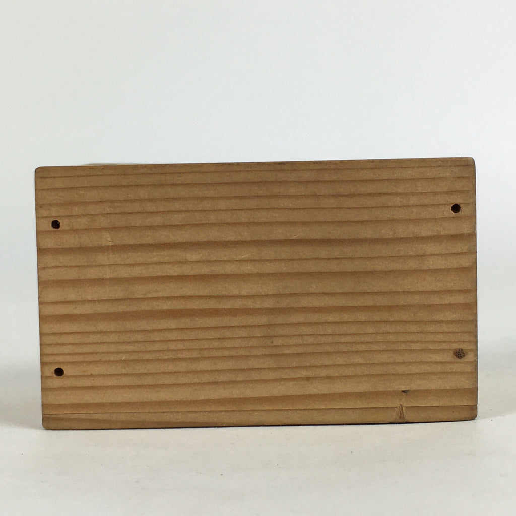 Antique Japanese Wooden Cased Playing Cards Hanafuda Game Flower JK296
