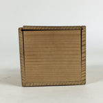 Antique Japanese Wooden Cased Playing Cards Hanafuda Game Flower JK296