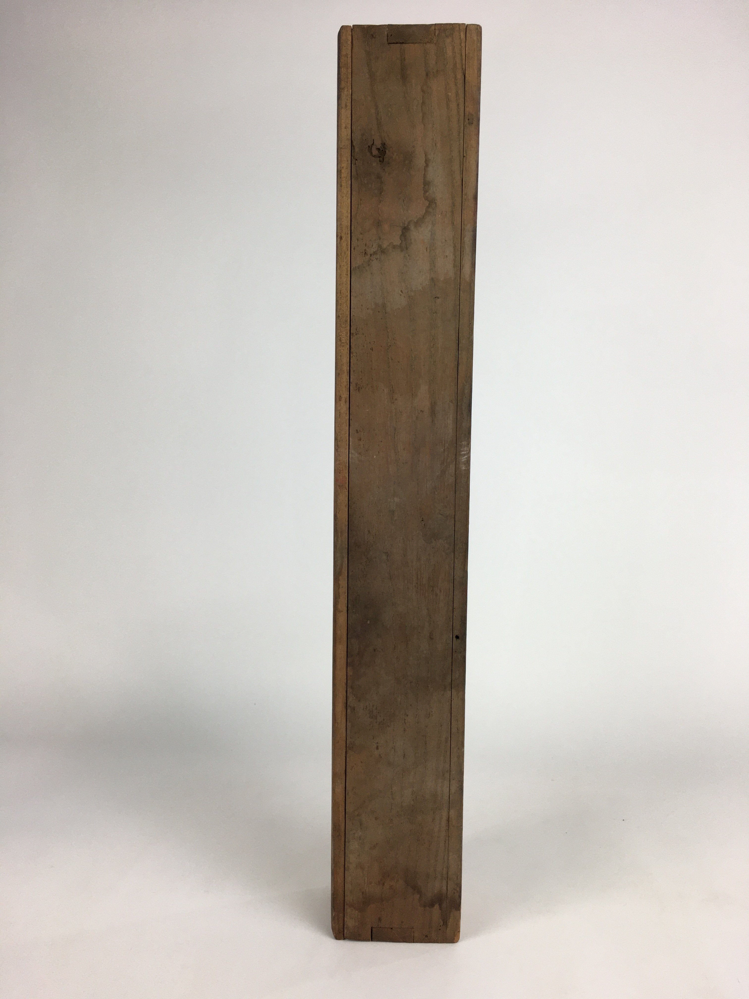 Antique Japanese Wooden Hanging Scroll Box Kakejiku Hako Inside Length 61.4cm SB