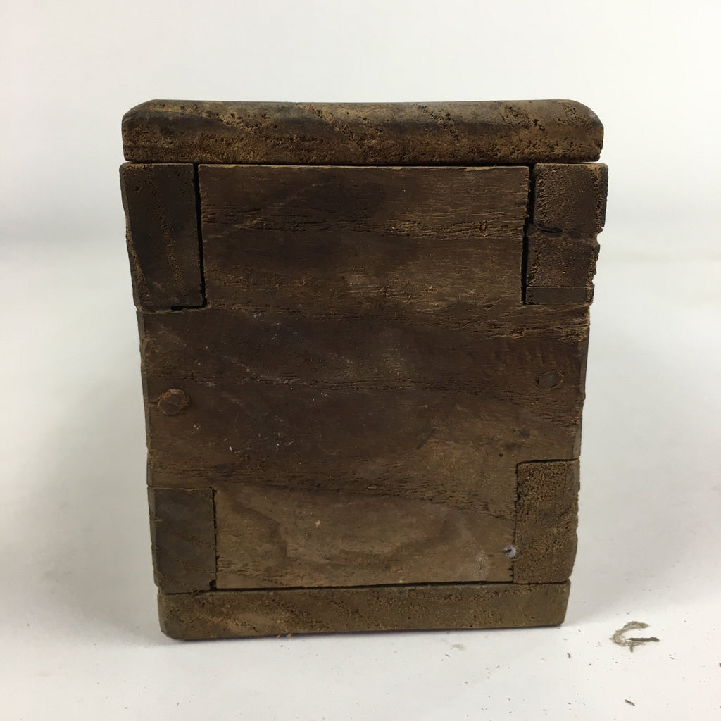 Antique Japanese Wooden Hanging Scroll Box Kakejiku Hako Inside Length 61.4cm SB
