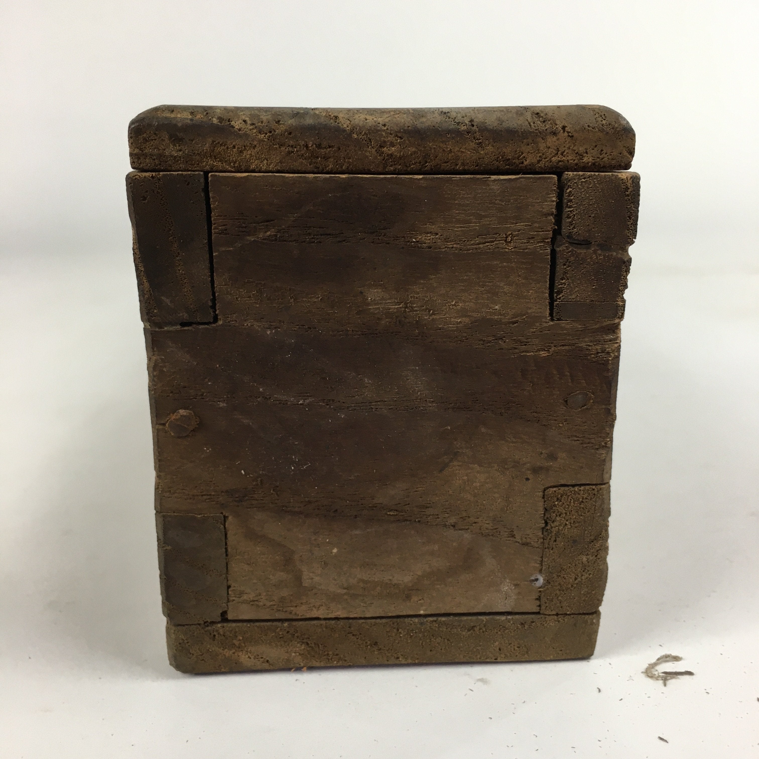 Antique Japanese Wooden Hanging Scroll Box Kakejiku Hako Inside Length 61.4cm SB