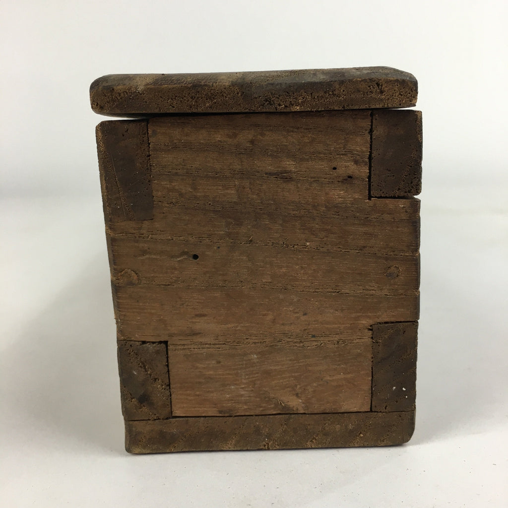 Antique Japanese Wooden Hanging Scroll Box Kakejiku Hako Inside Length 61.4cm SB