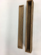 Antique Japanese Wooden Hanging Scroll Box Kakejiku Hako Inside Length 61.4cm SB