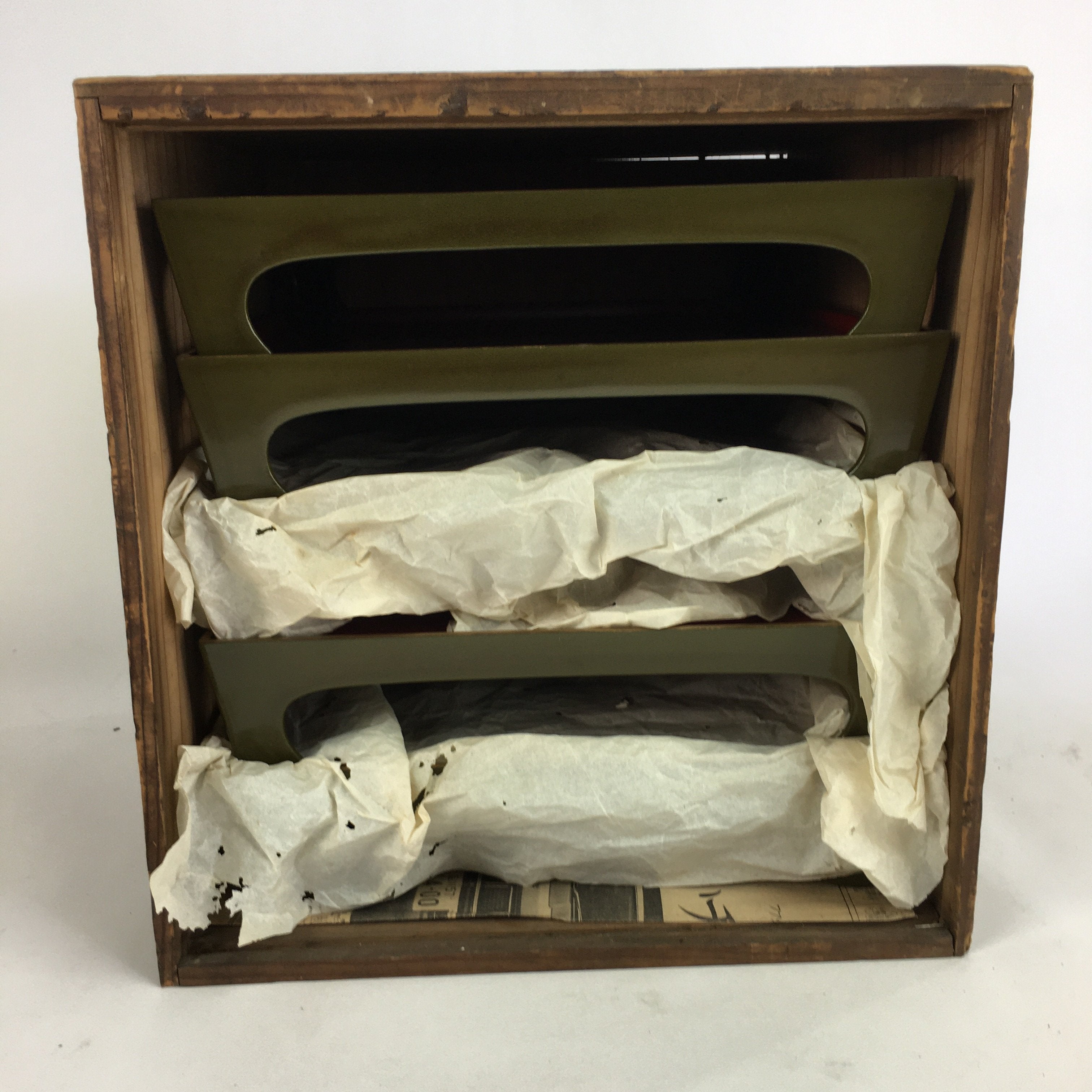 Antique Japanese Wooden Lacquer Tray 5pc Set Vtg Ozen tray Nurimono LWB43