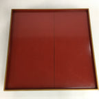 Antique Japanese Wooden Lacquer Tray 5pc Set Vtg Ozen tray Nurimono LWB43