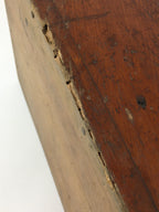 Antique Japanese Wooden Pottery Storage Box Inside 24x36x23cm WB956