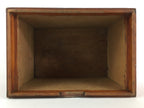Antique Japanese Wooden Pottery Storage Box Inside 24x36x23cm WB956