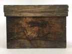 Antique Japanese Wooden Pottery Storage Box Inside 24x41x26.5cm WB957