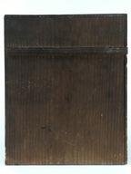 Antique Japanese Wooden Pottery Storage Box Inside 25x25x31.5cm WB949